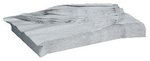 Zellstoff Temdex 40x60cm 1-lagig ungebleicht hellgrau, 15 kg (Temca) Formatzuschnitte