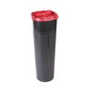 Entsorgungsbox rund, schwarz 5 Liter (Unigloves) Kanülensammler