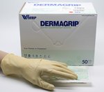 Dermagrip sterile Latex Handschuhe puderfrei (WRP)