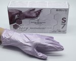 Nitril Fancy Violet Handschuhe (Unigloves) violet glänzend